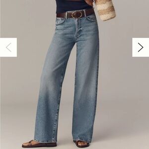 Agolde Light Blue Straight Leg Jeans